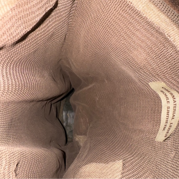 Suede Leather Calf-length Brown Slip On Western Riding Boots Size 7 - Picture 6 of 12